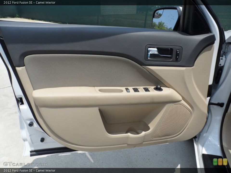 Camel Interior Door Panel for the 2012 Ford Fusion SE #51217709