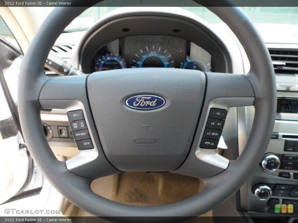 Camel Interior Steering Wheel for the 2012 Ford Fusion SE #51217874