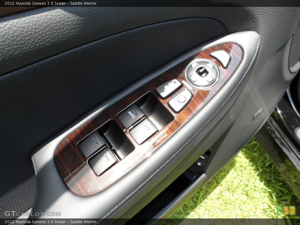 Saddle Interior Controls for the 2012 Hyundai Genesis 3.8 Sedan #51218321