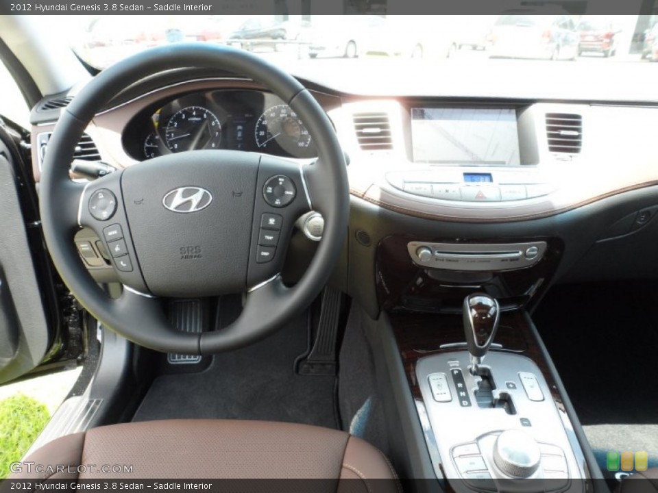 Saddle Interior Photo for the 2012 Hyundai Genesis 3.8 Sedan #51218384