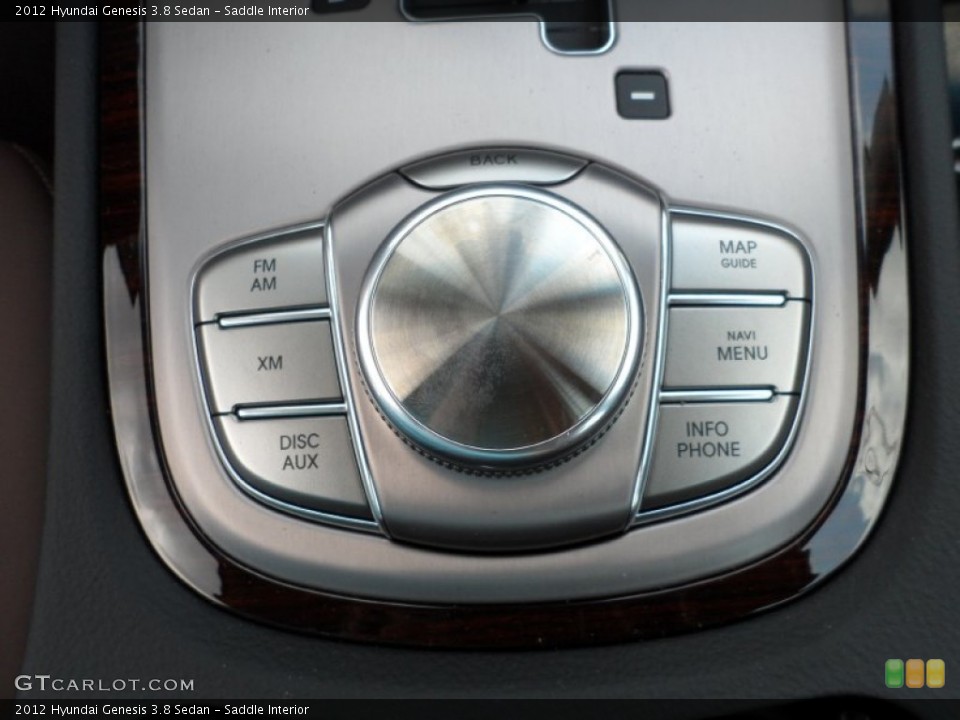 Saddle Interior Controls for the 2012 Hyundai Genesis 3.8 Sedan #51218456