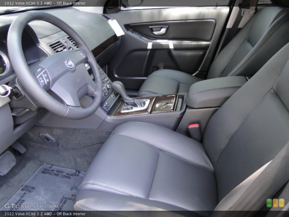 Off Black Interior Photo for the 2012 Volvo XC90 3.2 AWD #51219704