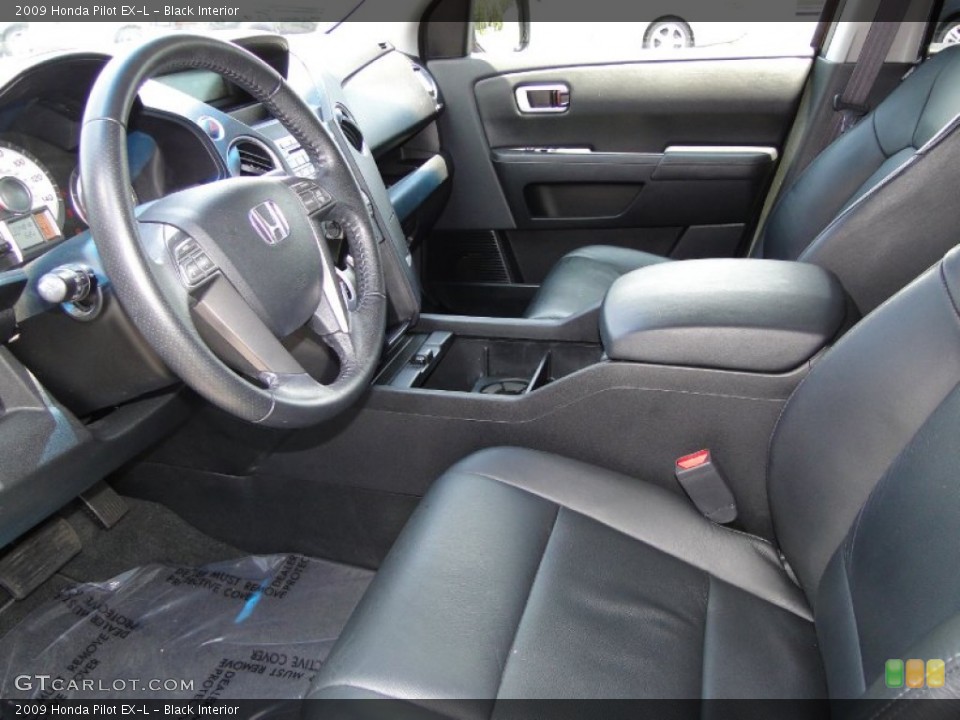 Black Interior Photo for the 2009 Honda Pilot EX-L #51220166