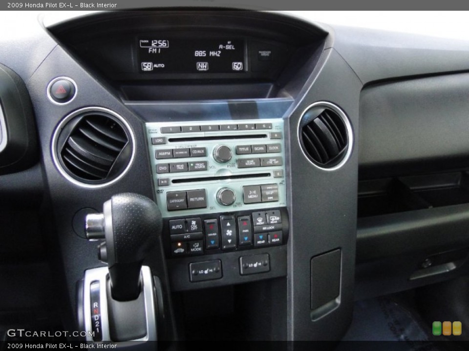 Black Interior Controls for the 2009 Honda Pilot EX-L #51220280