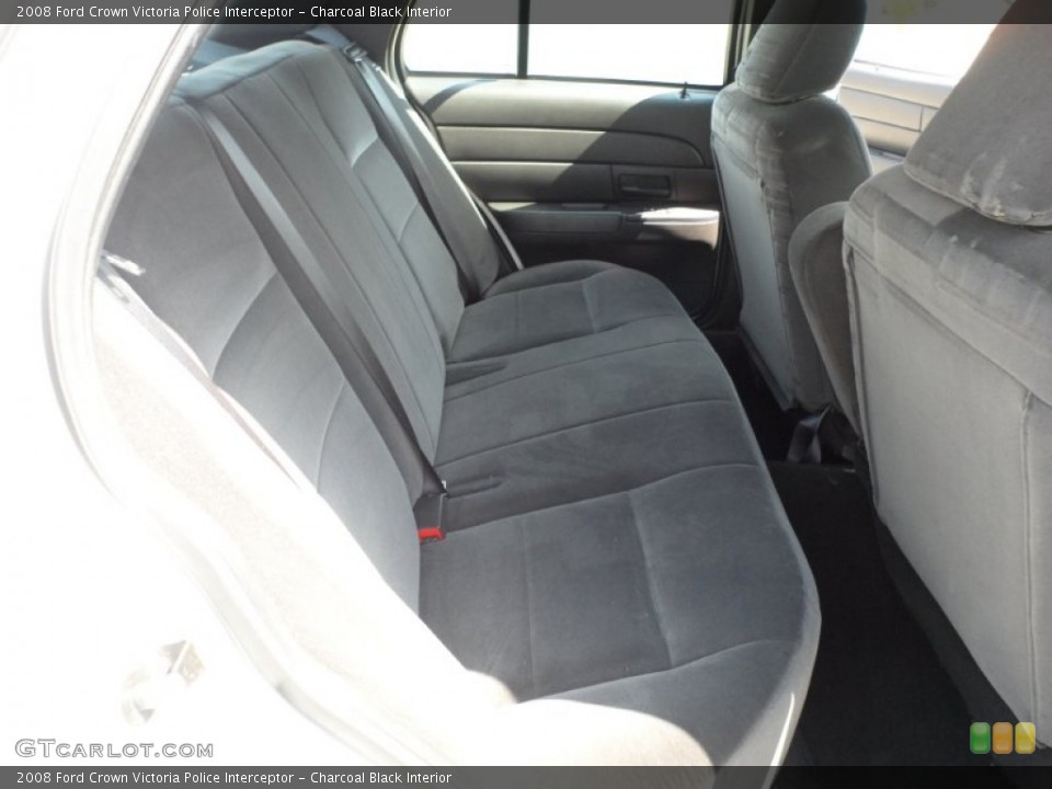 Charcoal Black Interior Photo for the 2008 Ford Crown Victoria Police Interceptor #51220433