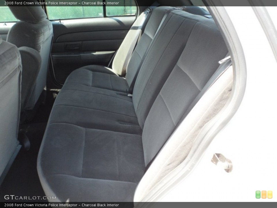 Charcoal Black Interior Photo for the 2008 Ford Crown Victoria Police Interceptor #51220478