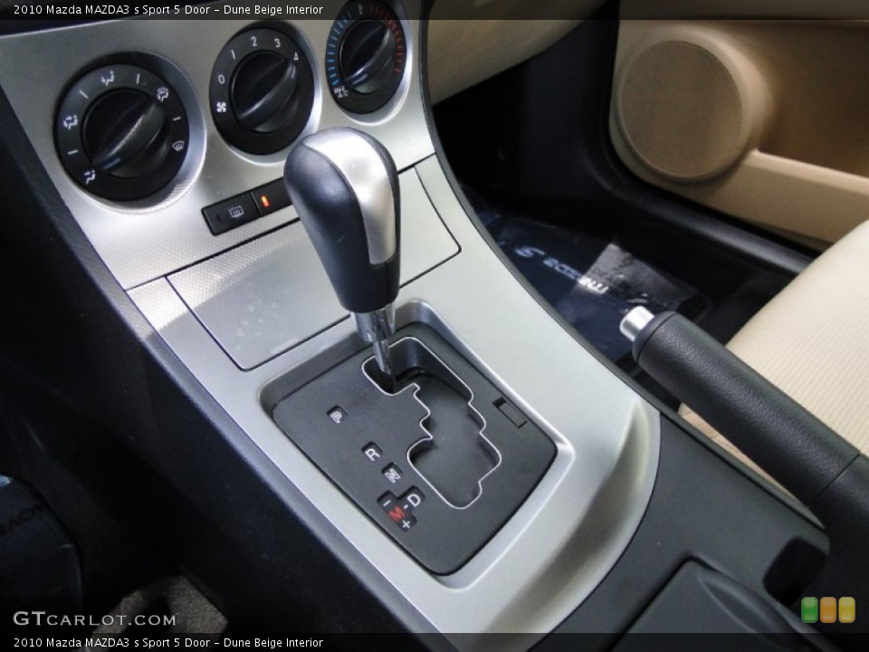 Dune Beige Interior Transmission for the 2010 Mazda MAZDA3 s Sport 5 Door #51220886
