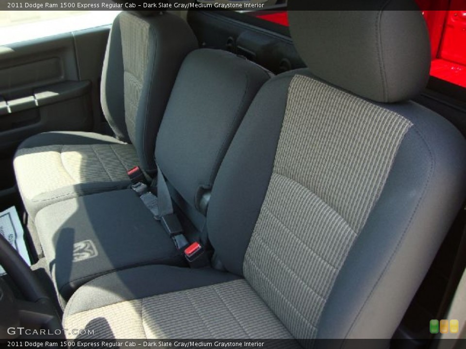 Dark Slate Gray/Medium Graystone Interior Photo for the 2011 Dodge Ram 1500 Express Regular Cab #51221186