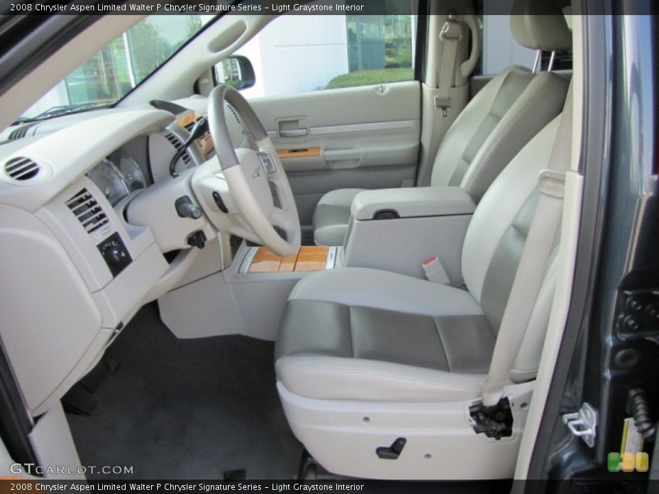 Light Graystone Interior Photo for the 2008 Chrysler Aspen Limited Walter P Chrysler Signature Series #51222041