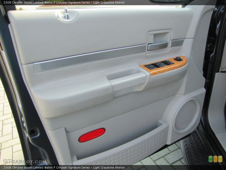 Light Graystone Interior Door Panel for the 2008 Chrysler Aspen Limited Walter P Chrysler Signature Series #51222053