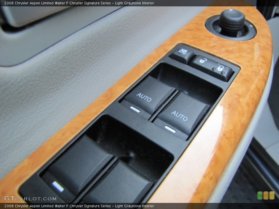 Light Graystone Interior Controls for the 2008 Chrysler Aspen Limited Walter P Chrysler Signature Series #51222065