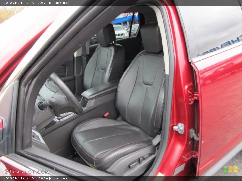 Jet Black Interior Photo for the 2010 GMC Terrain SLT AWD #51222188