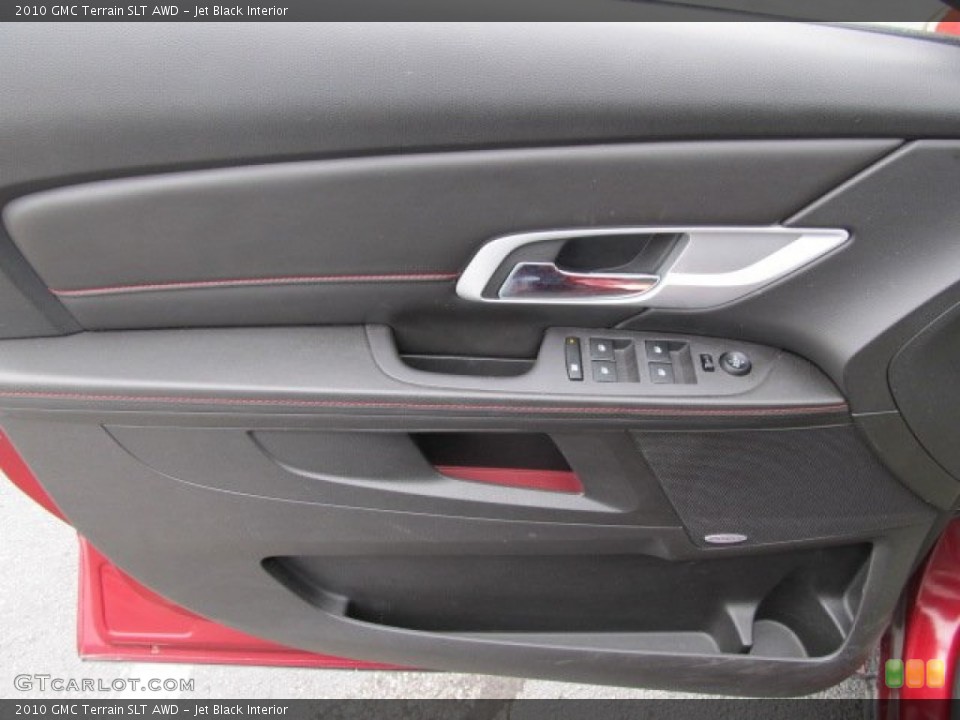 Jet Black Interior Door Panel for the 2010 GMC Terrain SLT AWD #51222200