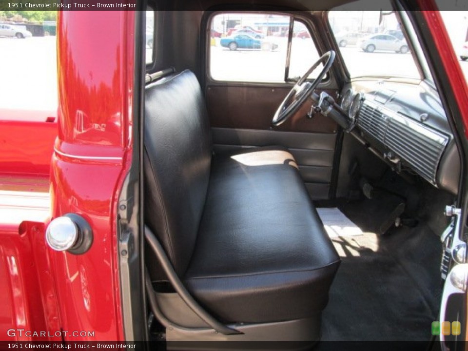 Brown Interior Photo for the 1951 Chevrolet Pickup Truck #51222842