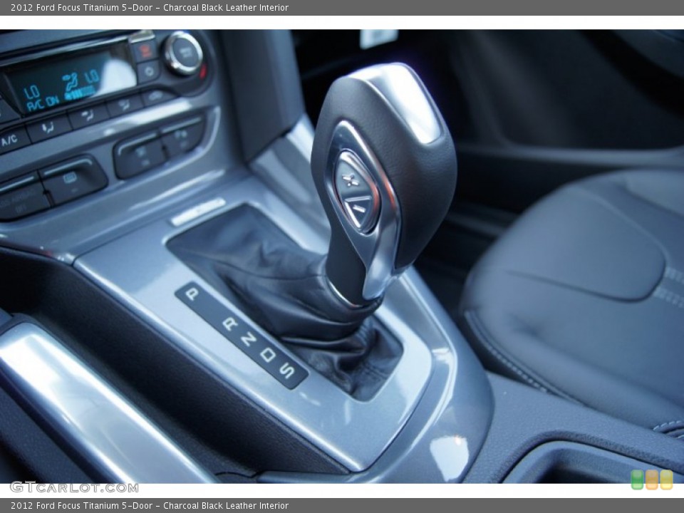 Charcoal Black Leather Interior Transmission for the 2012 Ford Focus Titanium 5-Door #51225278