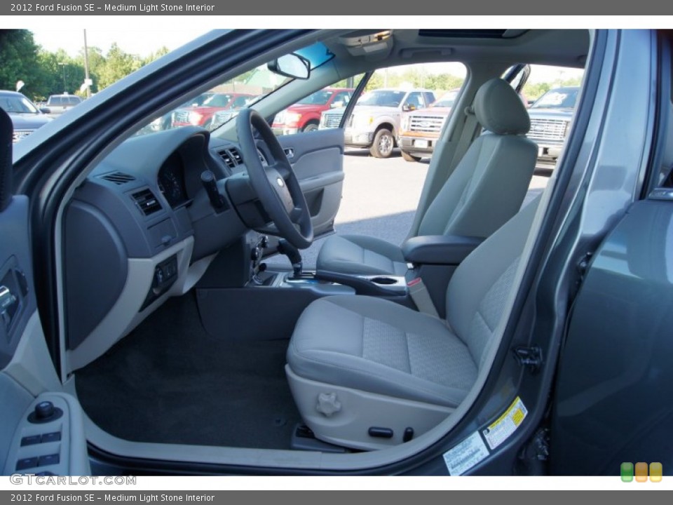 Medium Light Stone Interior Photo for the 2012 Ford Fusion SE #51225476
