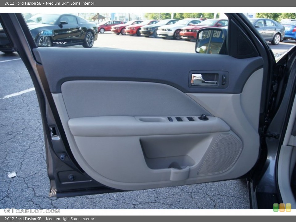 Medium Light Stone Interior Door Panel for the 2012 Ford Fusion SE #51225587