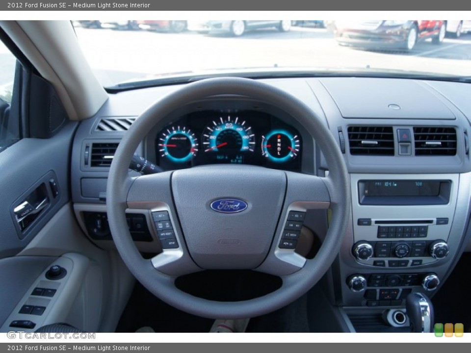 Medium Light Stone Interior Dashboard for the 2012 Ford Fusion SE #51225671