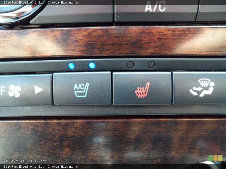 Charcoal Black Interior Controls for the 2010 Ford Expedition Limited #51228179