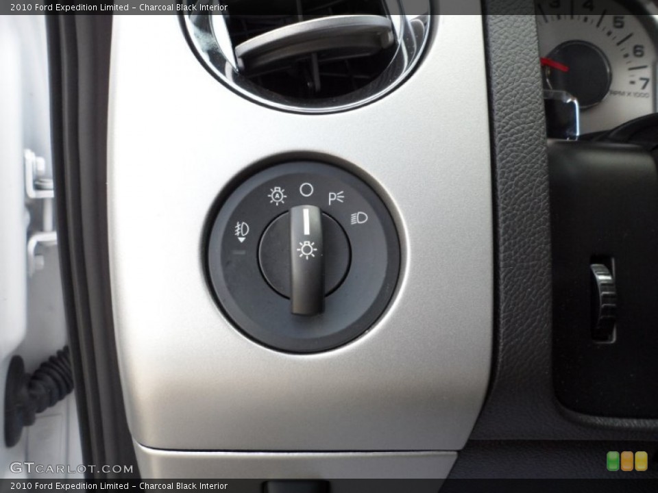 Charcoal Black Interior Controls for the 2010 Ford Expedition Limited #51228248