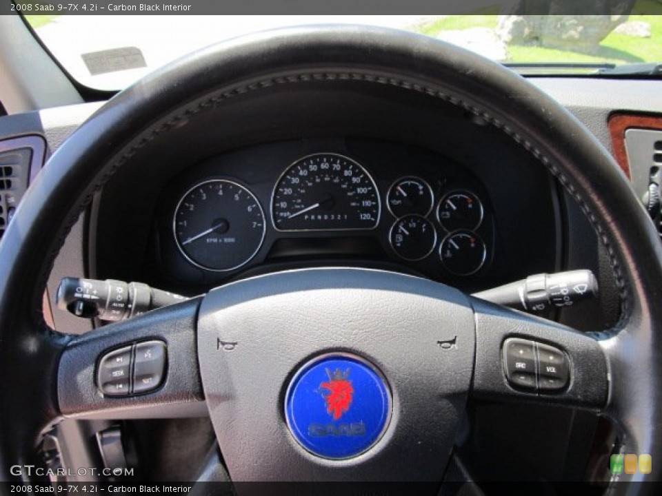 Carbon Black Interior Steering Wheel for the 2008 Saab 9-7X 4.2i #51228299
