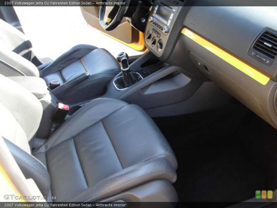 Anthracite Interior Photo for the 2007 Volkswagen Jetta GLI Fahrenheit Edition Sedan #51229142