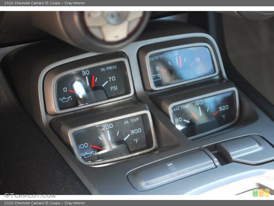 Gray Interior Gauges for the 2010 Chevrolet Camaro SS Coupe #51229523