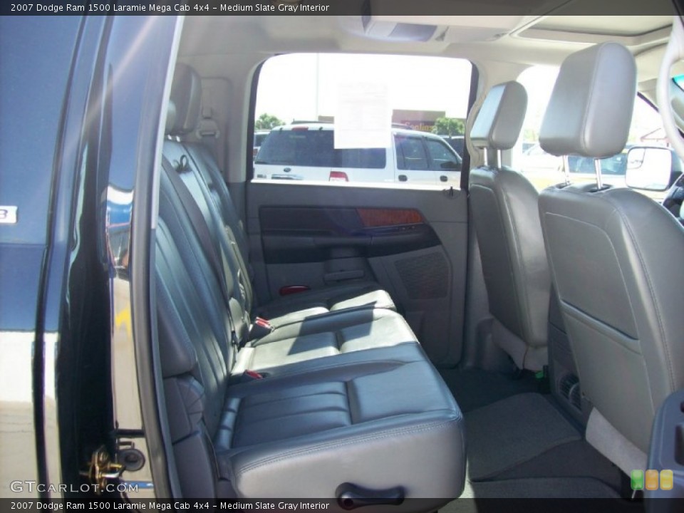 Medium Slate Gray Interior Photo for the 2007 Dodge Ram 1500 Laramie Mega Cab 4x4 #51230285