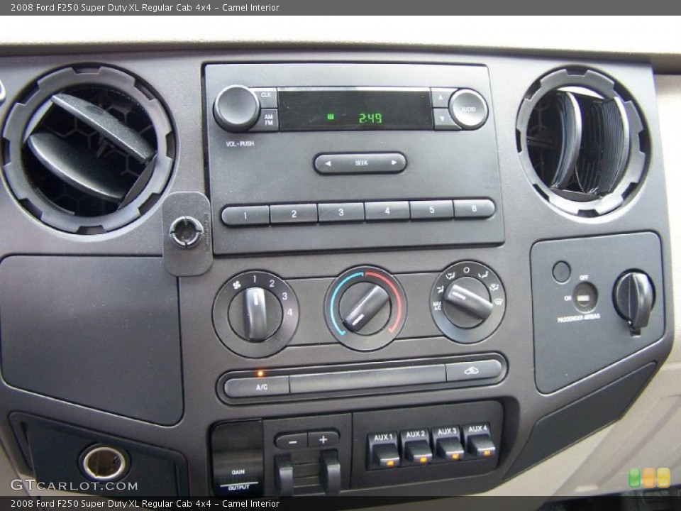 Camel Interior Controls for the 2008 Ford F250 Super Duty XL Regular Cab 4x4 #51232076