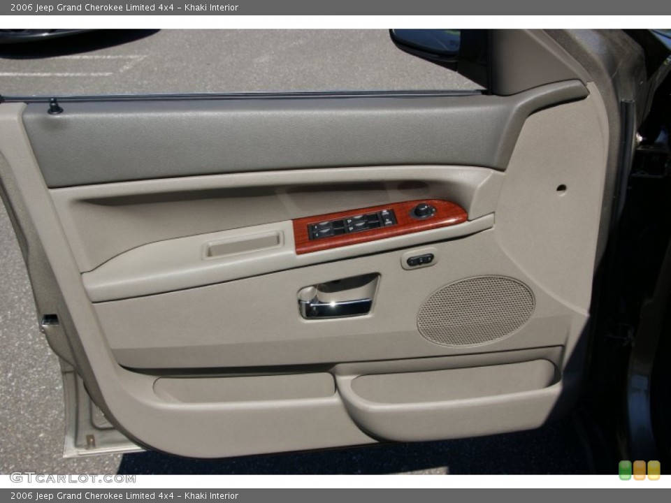 Khaki Interior Door Panel for the 2006 Jeep Grand Cherokee Limited 4x4 #51232343