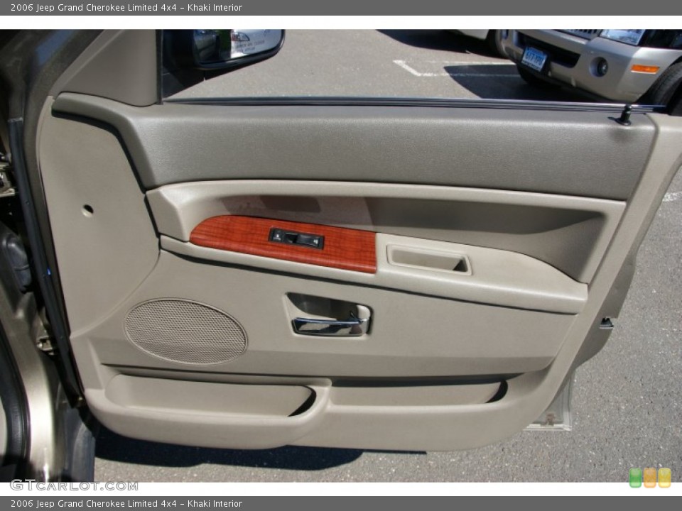 Khaki Interior Door Panel for the 2006 Jeep Grand Cherokee Limited 4x4 #51232412