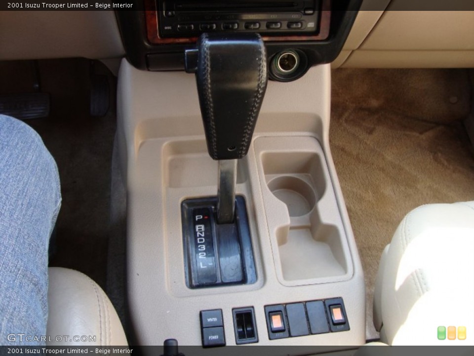 Beige Interior Transmission for the 2001 Isuzu Trooper Limited #51232415