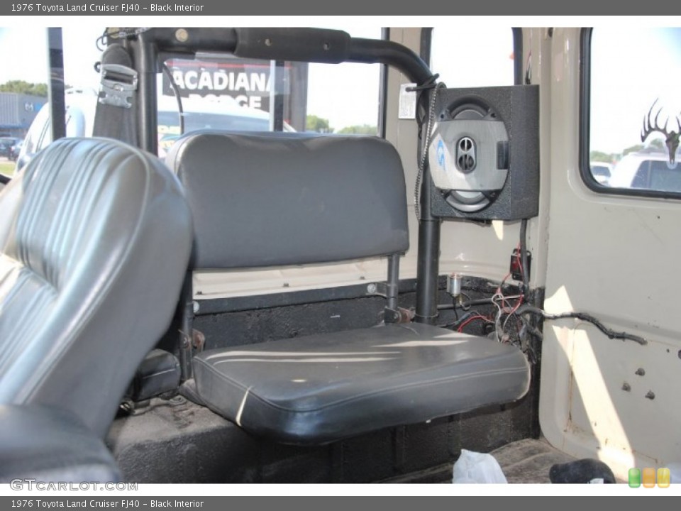 Black Interior Photo for the 1976 Toyota Land Cruiser FJ40 #51232724