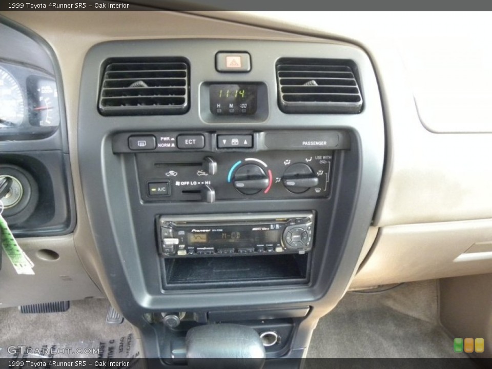 Oak Interior Controls for the 1999 Toyota 4Runner SR5 #51234836