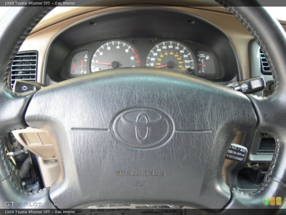 Oak Interior Steering Wheel for the 1999 Toyota 4Runner SR5 #51234848