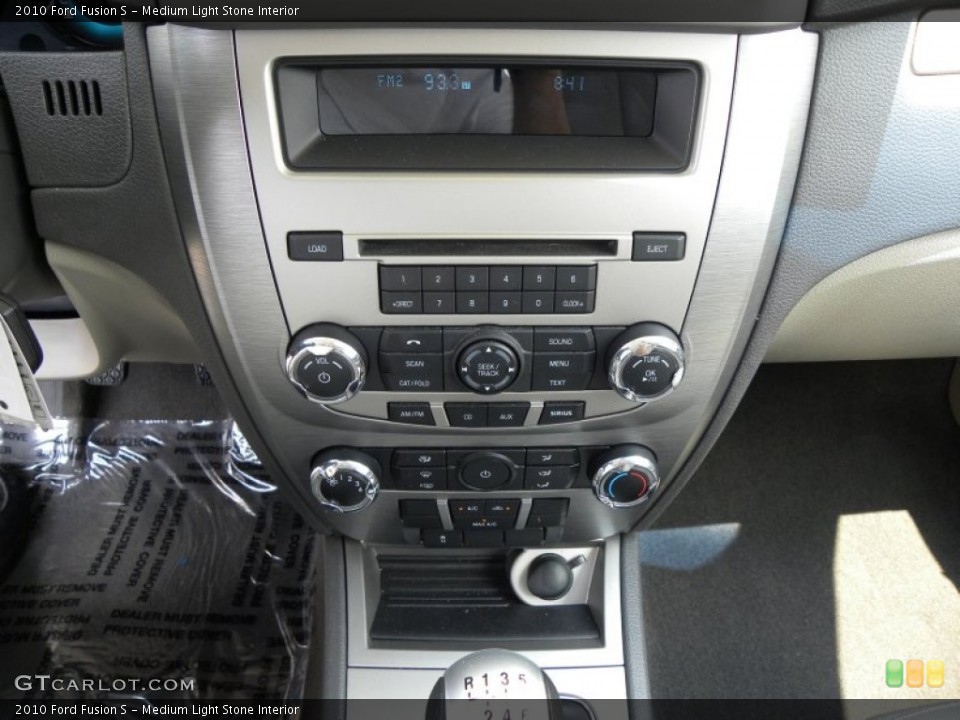 Medium Light Stone Interior Controls for the 2010 Ford Fusion S #51236786