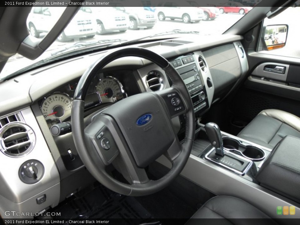 Charcoal Black Interior Dashboard for the 2011 Ford Expedition EL Limited #51236876