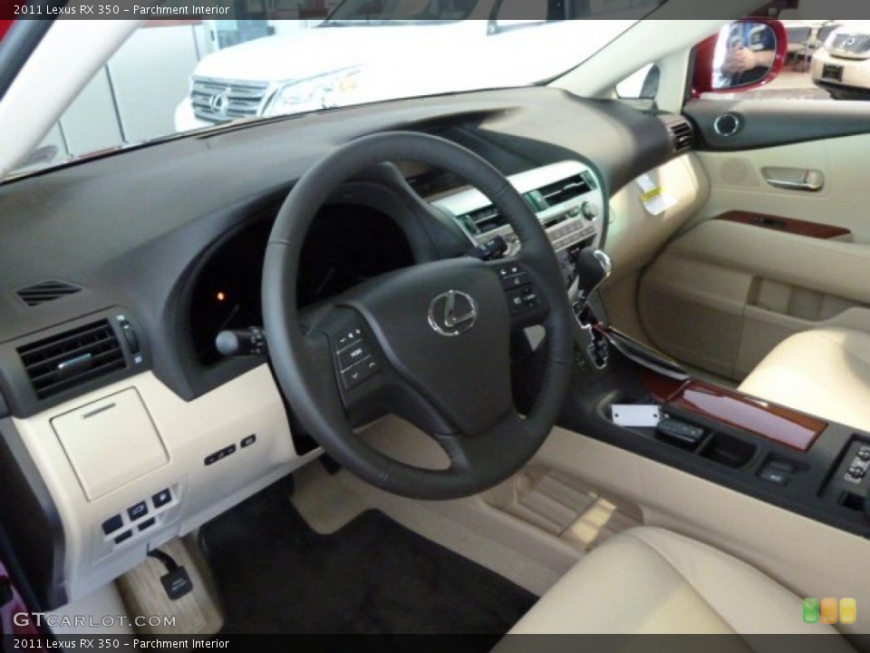Parchment Interior Photo for the 2011 Lexus RX 350 #51236879