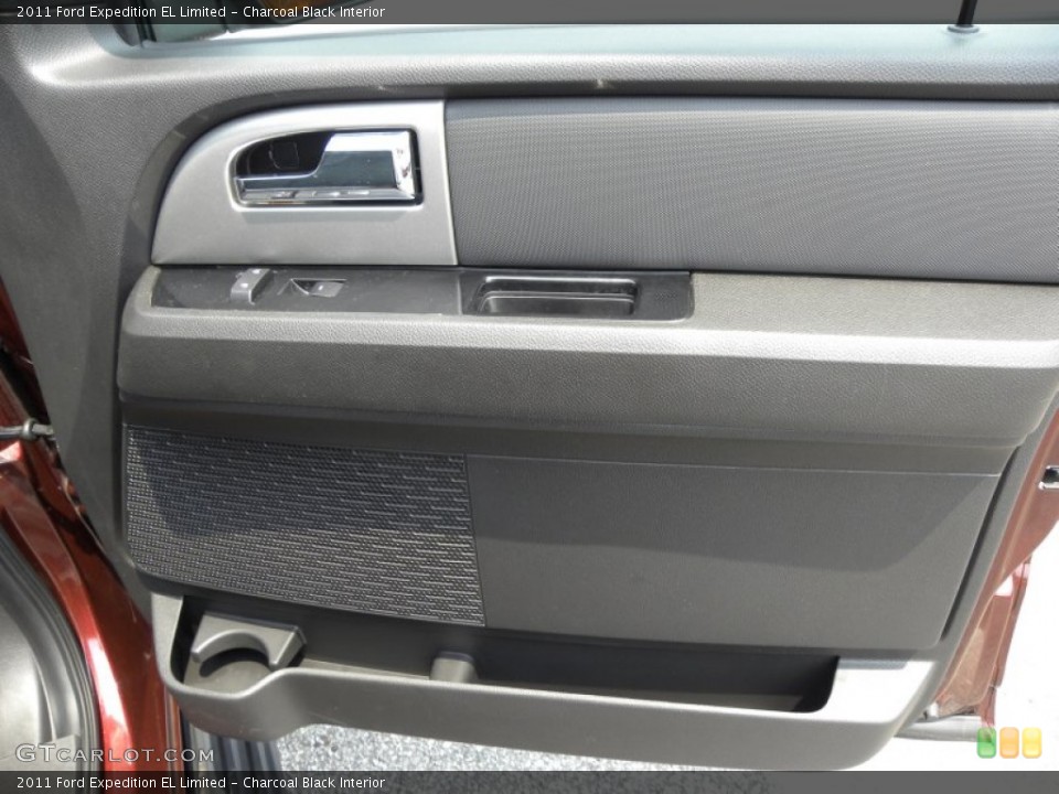 Charcoal Black Interior Door Panel for the 2011 Ford Expedition EL Limited #51236981