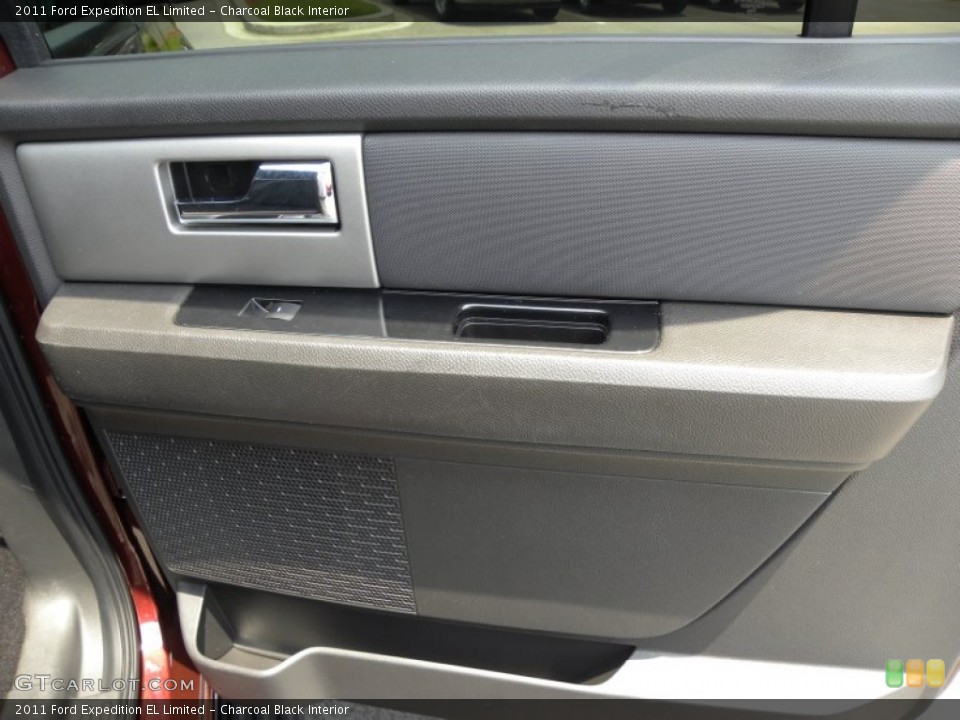 Charcoal Black Interior Door Panel for the 2011 Ford Expedition EL Limited #51237014