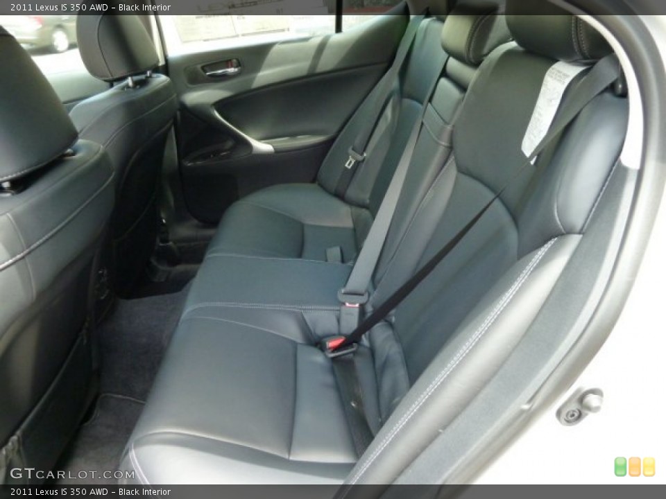 Black Interior Photo for the 2011 Lexus IS 350 AWD #51237041