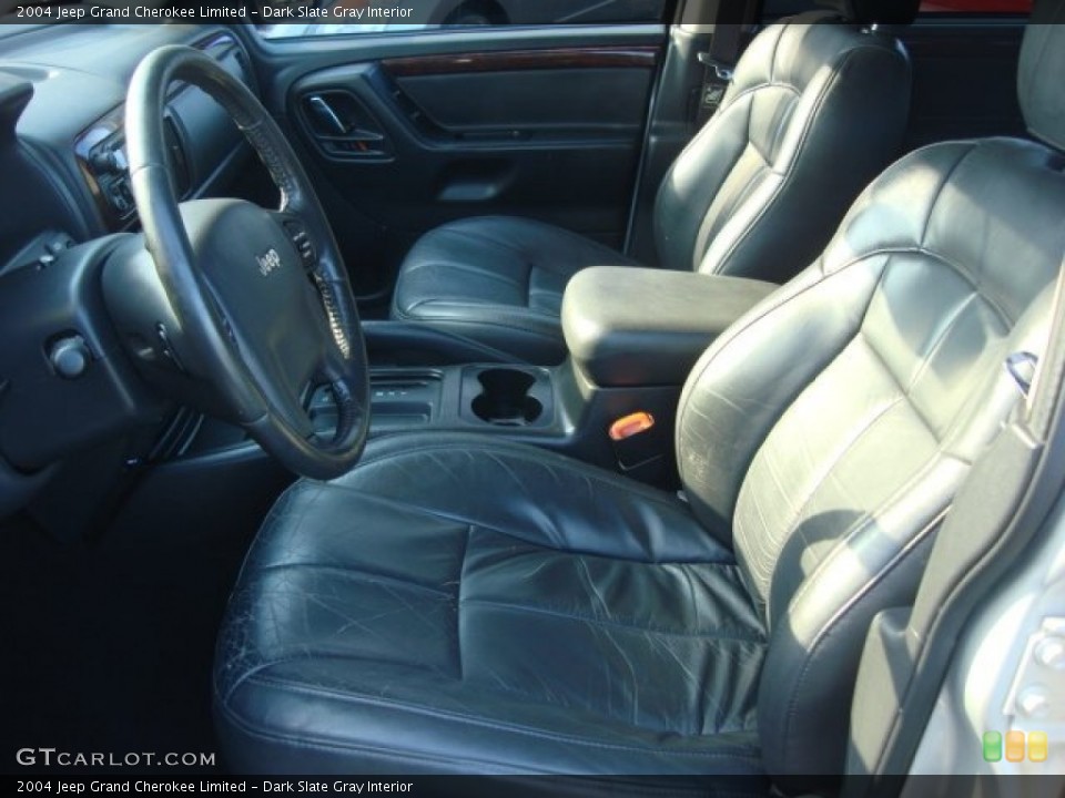 Dark Slate Gray Interior Photo for the 2004 Jeep Grand Cherokee Limited #51237383