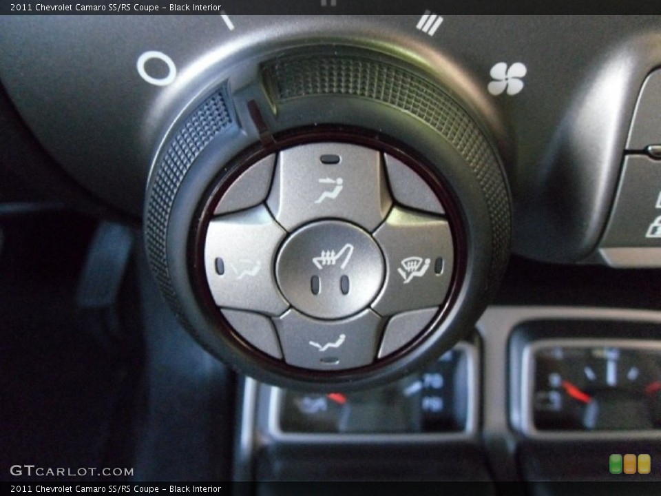 Black Interior Controls for the 2011 Chevrolet Camaro SS/RS Coupe #51237638