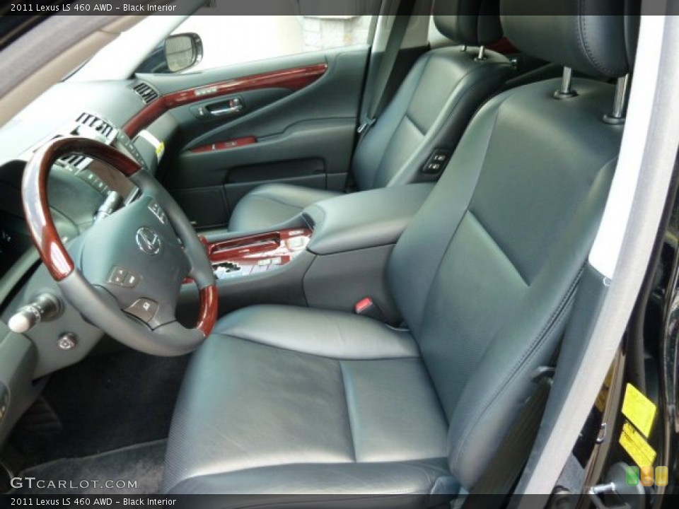 Black Interior Photo for the 2011 Lexus LS 460 AWD #51237749