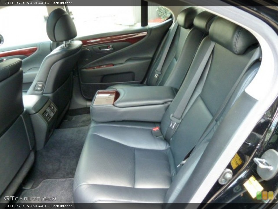 Black Interior Photo for the 2011 Lexus LS 460 AWD #51237761