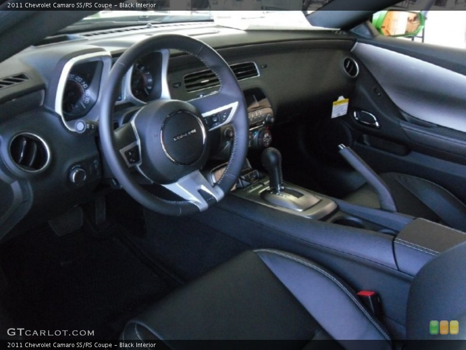 Black Interior Prime Interior for the 2011 Chevrolet Camaro SS/RS Coupe #51237791
