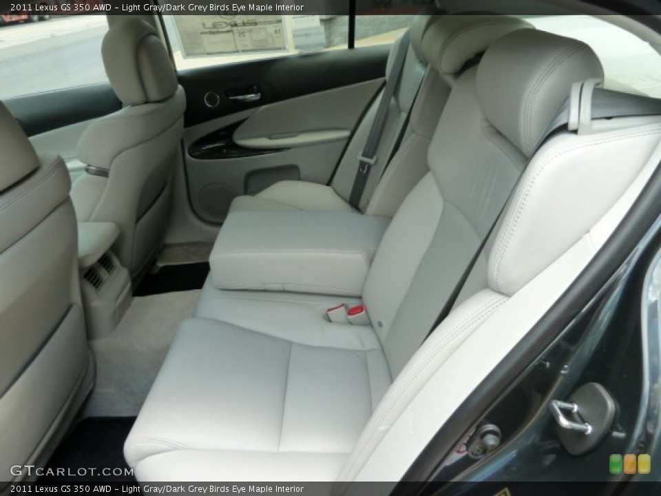 Light Gray/Dark Grey Birds Eye Maple Interior Photo for the 2011 Lexus GS 350 AWD #51238196