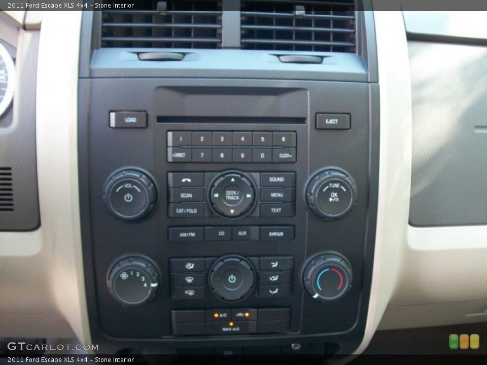 Stone Interior Controls for the 2011 Ford Escape XLS 4x4 #51240245