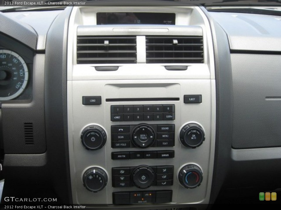 Charcoal Black Interior Controls for the 2012 Ford Escape XLT #51240728