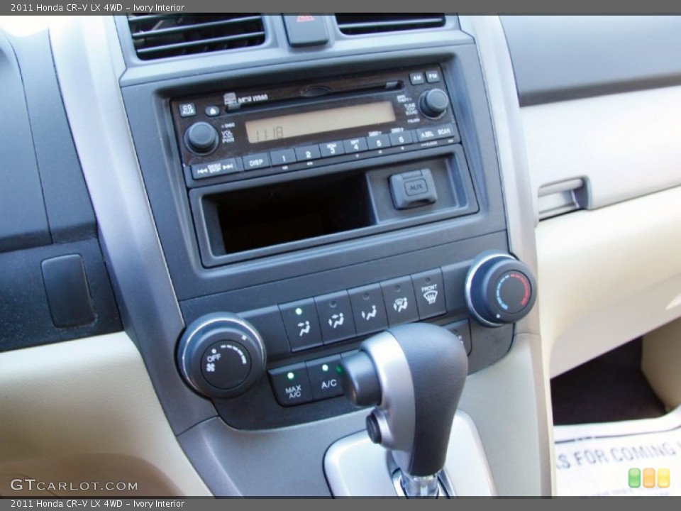 Ivory Interior Controls for the 2011 Honda CR-V LX 4WD #51242707